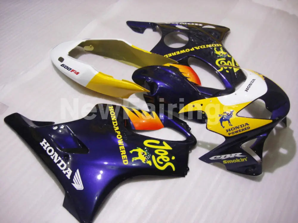 Yellow and Blue Joes - CBR600 F4 99-00 Fairing Kit -