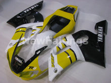 Laden Sie das Bild in den Galerie-Viewer, Yellow and White Black Factory Style - YZF-R6 98-02 Fairing Kit Vehicles &amp; Parts &gt; Vehicle Parts &amp; Accessories &gt; Motor