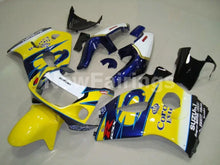 Laden Sie das Bild in den Galerie-Viewer, Yellow and White Blue Corona - GSX-R750 96-99 Fairing Kit