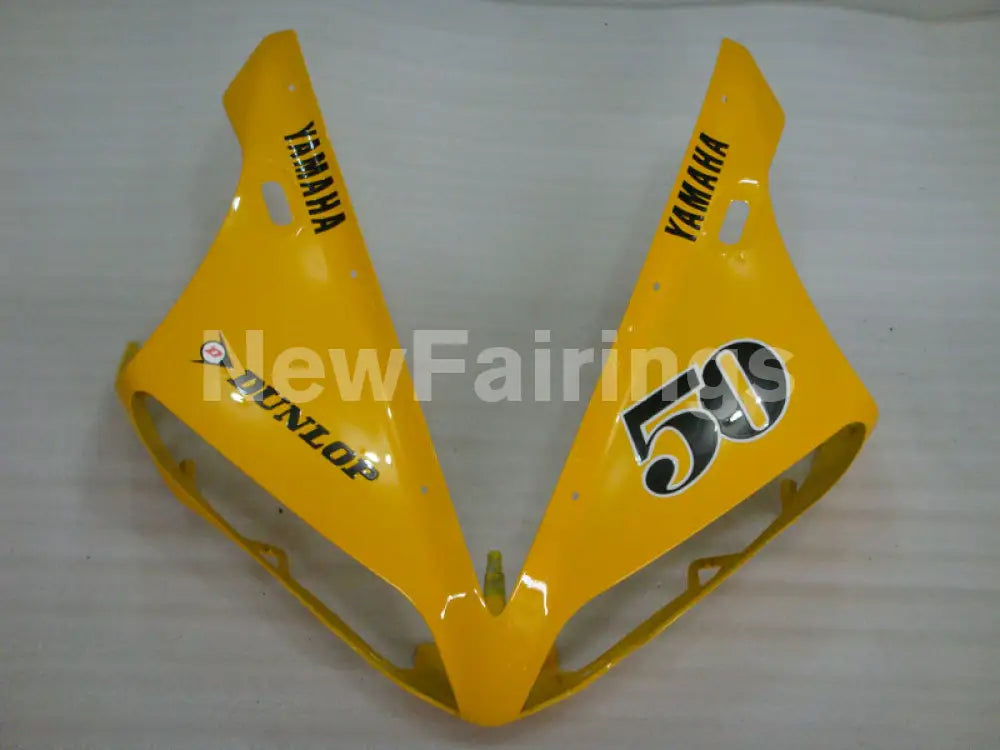 Yellow and Black Dunlop - YZF-R1 04-06 Fairing Kit