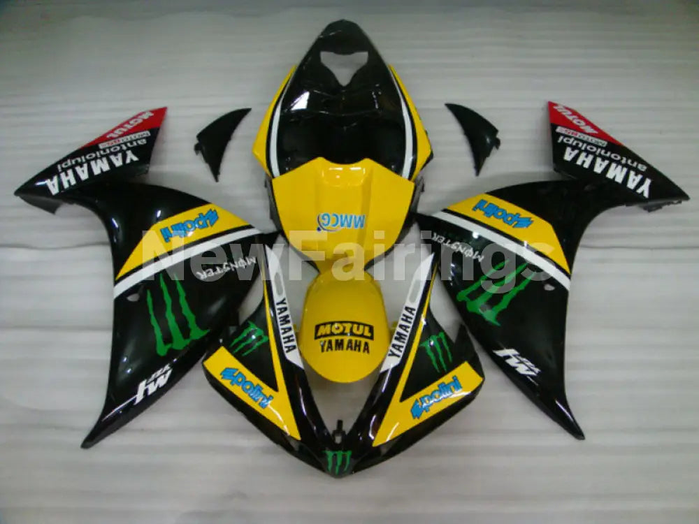 Yellow Black Monster - YZF-R1 12-14 Fairing Kit - Vehicles