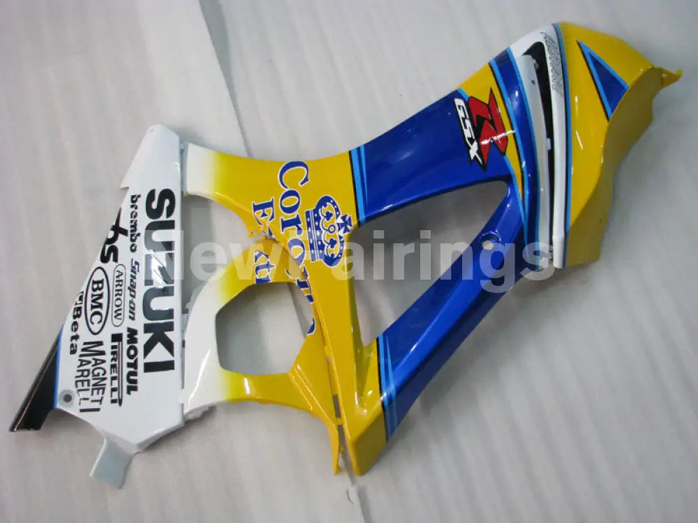 Yellow Blue Corona - GSX - R1000 07 - 08 Fairing Kit