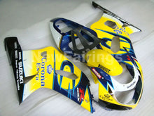 Laden Sie das Bild in den Galerie-Viewer, Yellow and Blue Corona - GSX-R600 01-03 Fairing Kit -