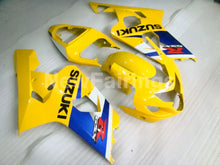 Laden Sie das Bild in den Galerie-Viewer, Yellow and Blue Factory Style - GSX-R750 04-05 Fairing Kit