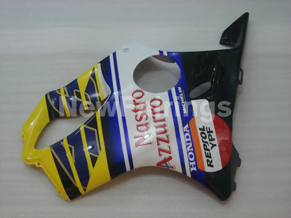 Yellow and Blue White Nastro Azzurro - CBR600 F4i 01-03