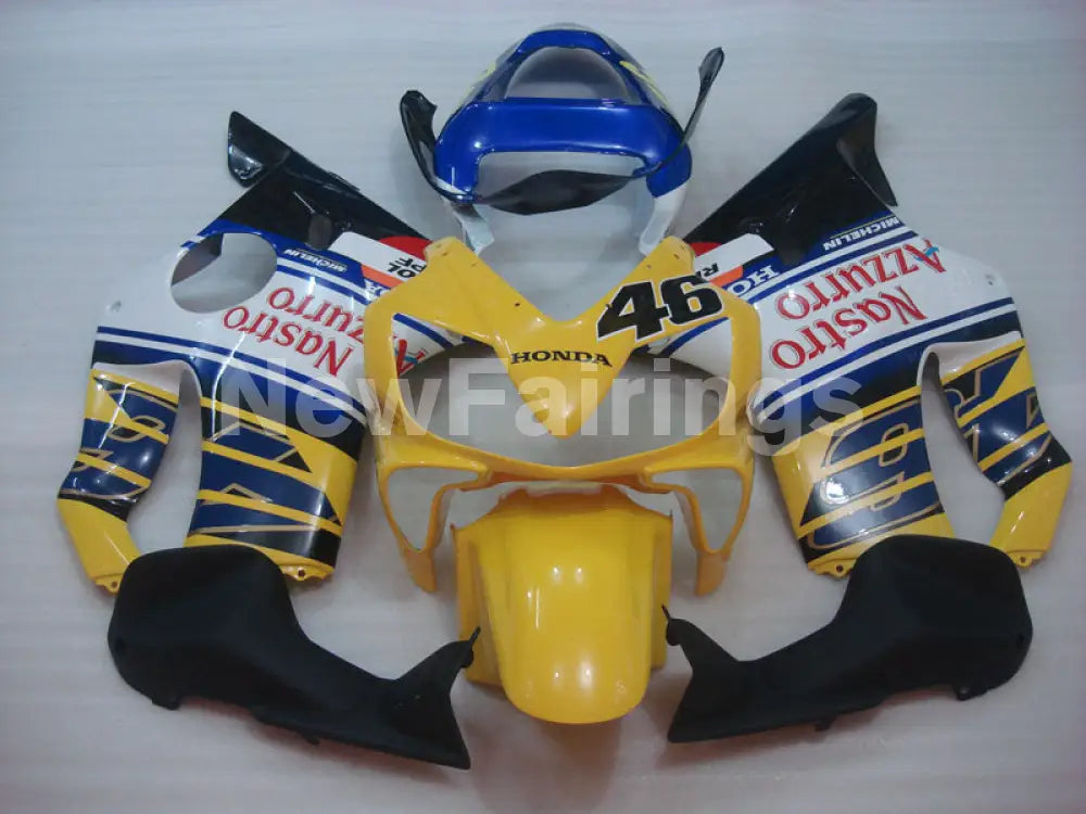 Yellow and Blue White Nastro Azzurro - CBR600 F4i 01-03