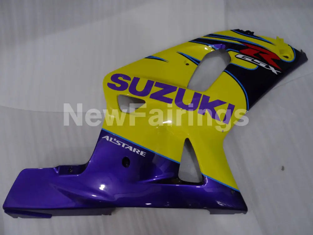 Yellow and Purple Factory Style - GSX-R600 01-03 Fairing Kit