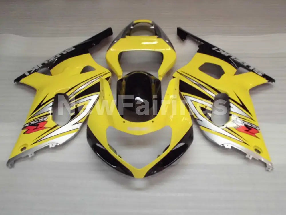 Yellow and Silver Black Factory Style - GSX-R600 01-03